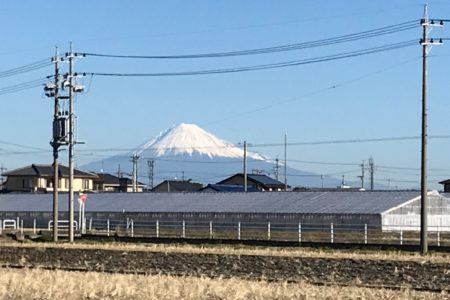 焼津から見た富士山
