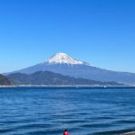 三保から見た富士山