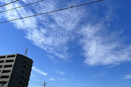 天高く馬肥ゆる秋