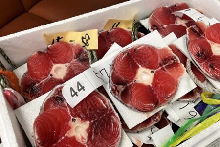 生の季節と冷凍物の滞留